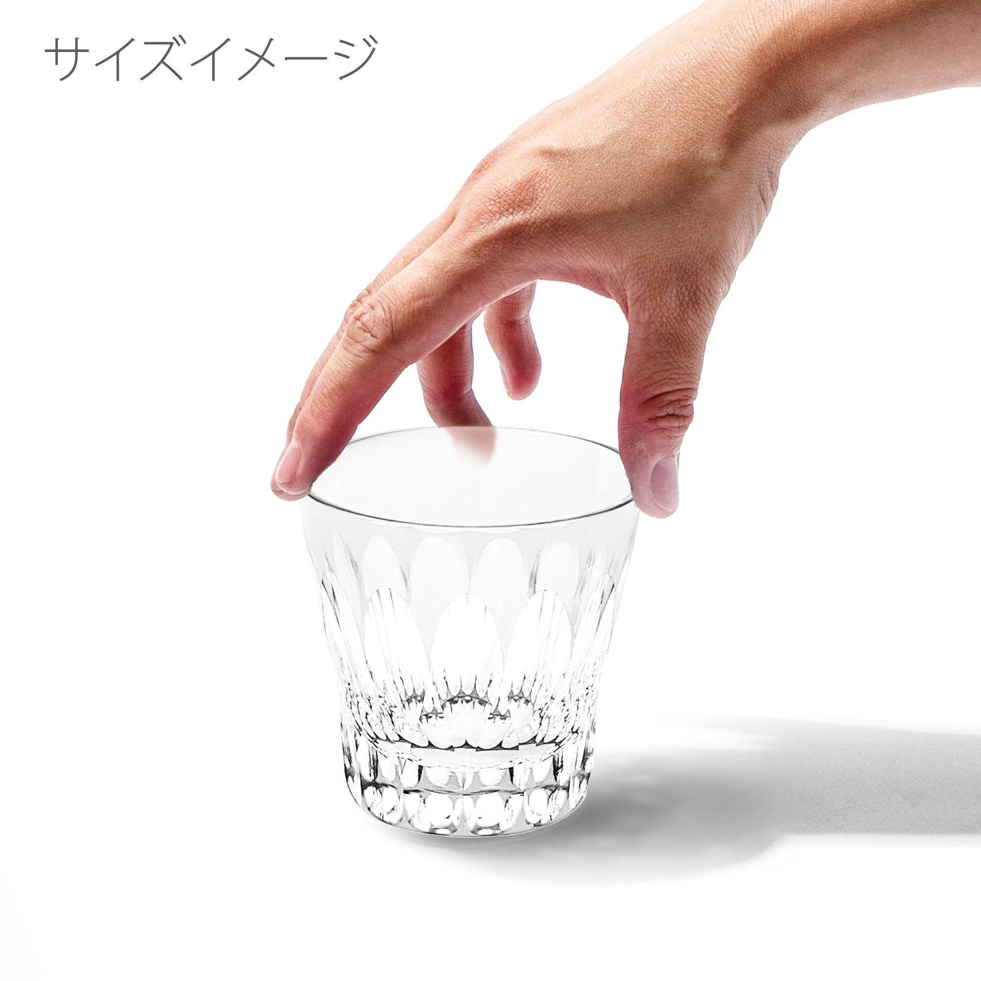 Fleur - 華亀甲　2026　クリスタルグラス　透き
