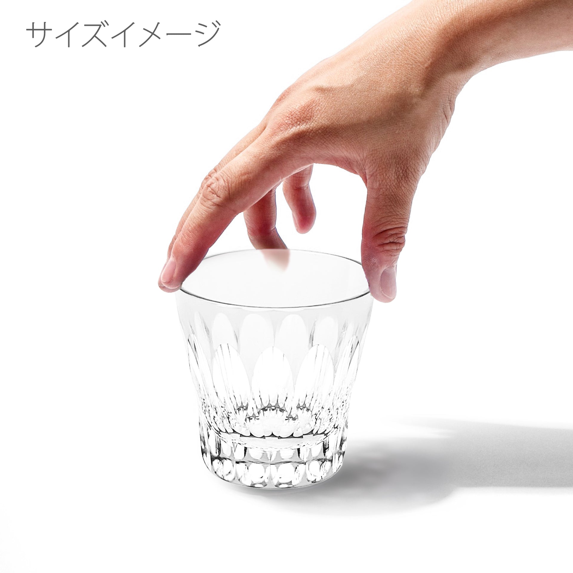 Fleur - 華亀甲　2026　クリスタルグラス　透き