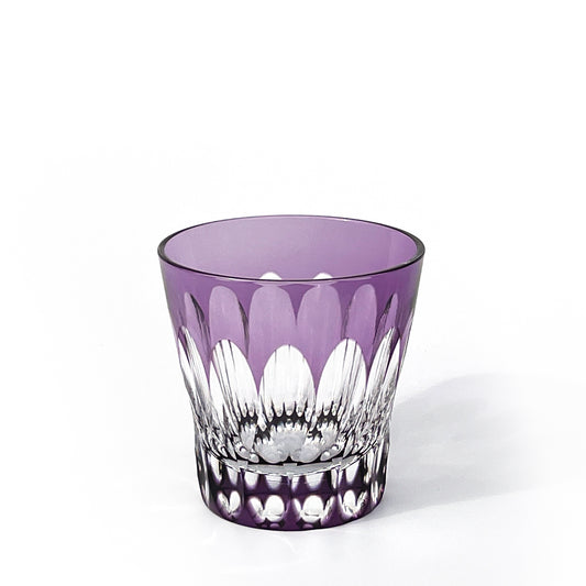Fleur - 華亀甲　2026　クリスタルグラス　紫