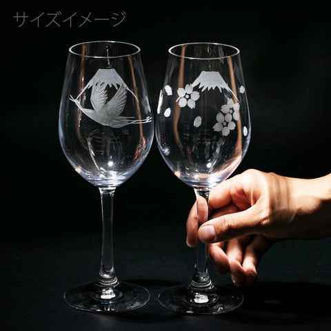 130ml江戸切子 ワイングラス