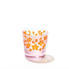彫刻　夢柄子　桜紋　フリーカップ　ピンク/レッド